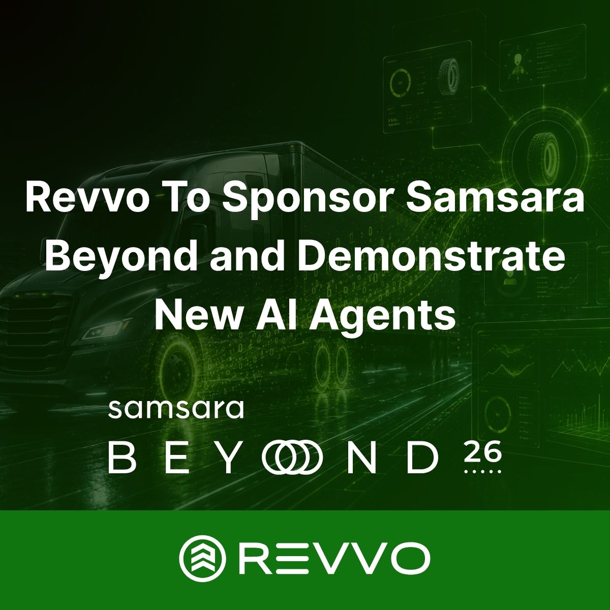 Revvo sponsoring Samsara Beyond 26 with AI agents